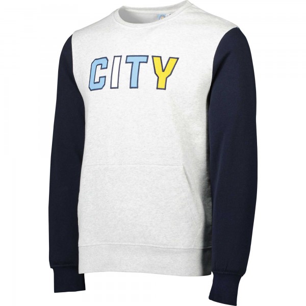 Кофта Manchester City Kangaroo - Gray/Navy