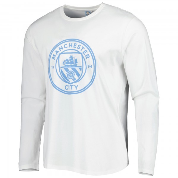 Футболка с длинным рукавом Manchester City Park - White