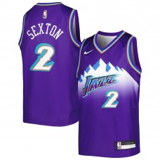 Игровая форма  Collin Sexton Utah Jazz Nike Youth 2022/23 Swingman - City Edition - Purple