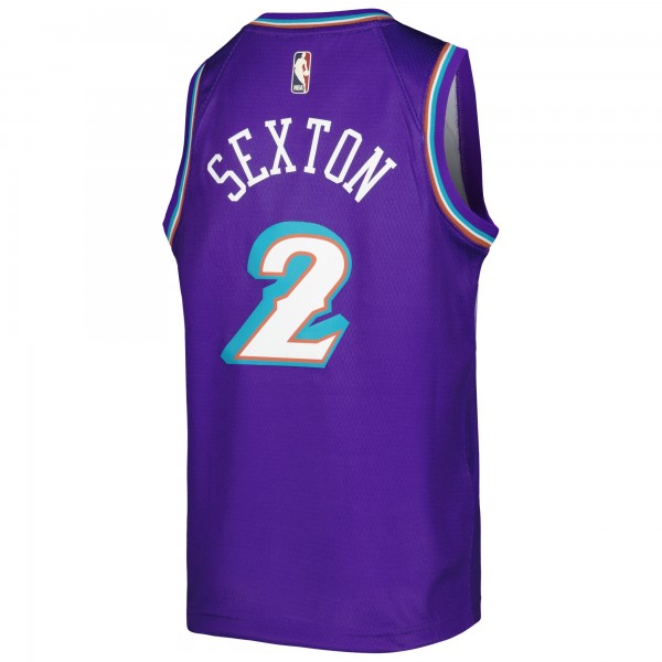 Игровая форма  Collin Sexton Utah Jazz Nike Youth 2022/23 Swingman - City Edition - Purple