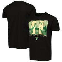 Футболка Milwaukee Bucks Stadium Essentials City Skyline - Black