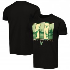Футболка Milwaukee Bucks Stadium Essentials City Skyline - Black