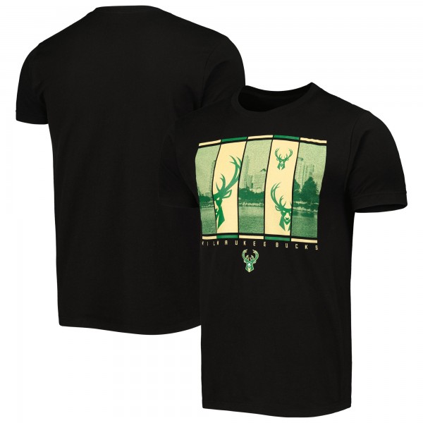 Футболка Milwaukee Bucks Stadium Essentials City Skyline - Black