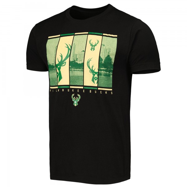 Футболка Milwaukee Bucks Stadium Essentials City Skyline - Black