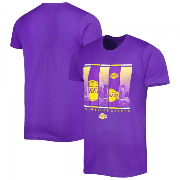 Футболка Los Angeles Lakers Stadium Essentials City Skyline - Purple