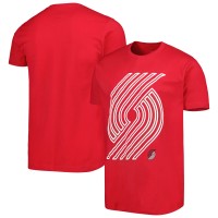 Футболка Portland Trail Blazers Stadium Essentials Unisex Element Logo Pop - Red