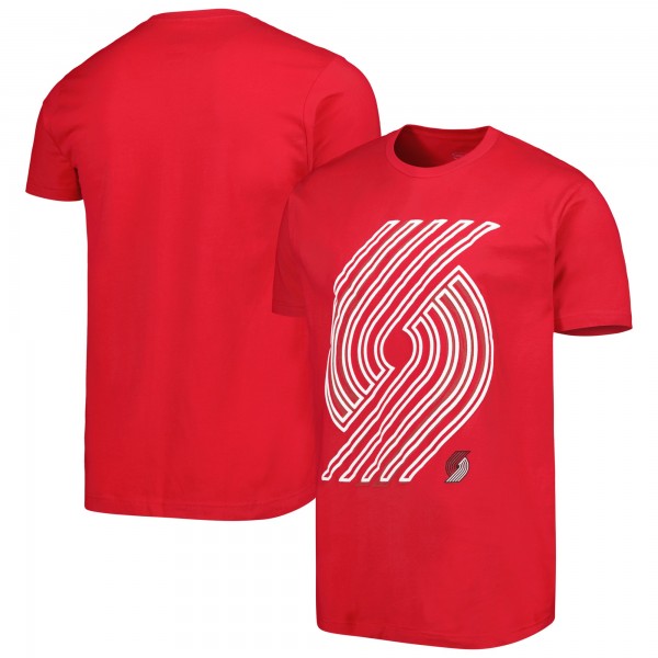 Футболка Portland Trail Blazers Stadium Essentials Unisex Element Logo Pop - Red