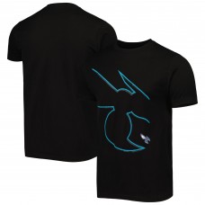 Charlotte Hornets Stadium Essentials Unisex Element Logo Pop T-Shirt - Black