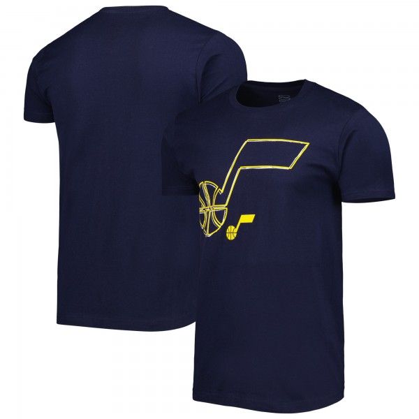 Футболка Utah Jazz Stadium Essentials Unisex Element Logo Pop - Navy