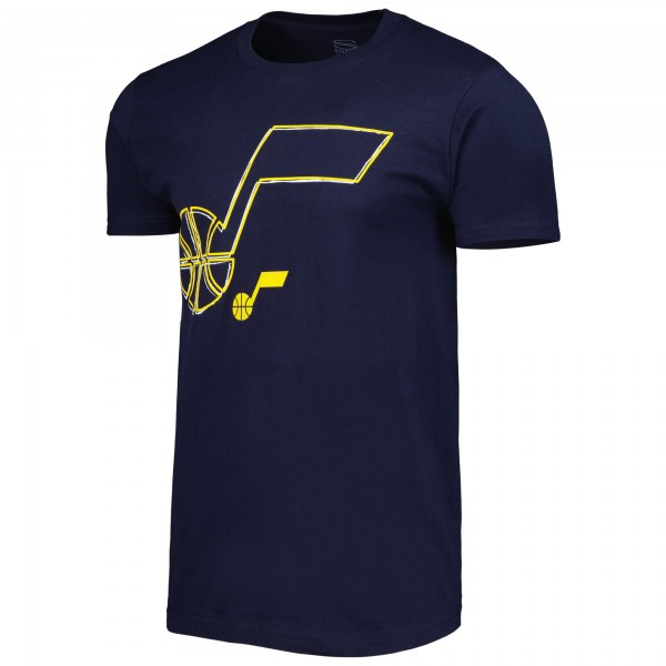 Футболка Utah Jazz Stadium Essentials Unisex Element Logo Pop - Navy