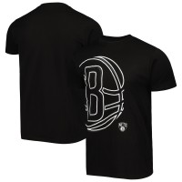 Футболка Brooklyn Nets Stadium Essentials Unisex Element Logo Pop - Black