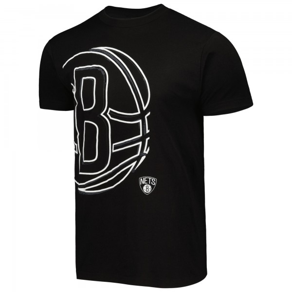 Футболка Brooklyn Nets Stadium Essentials Unisex Element Logo Pop - Black