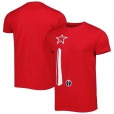 Unisex Washington Wizards Stadium Essentials Red Element Logo Pop T-Shirt
