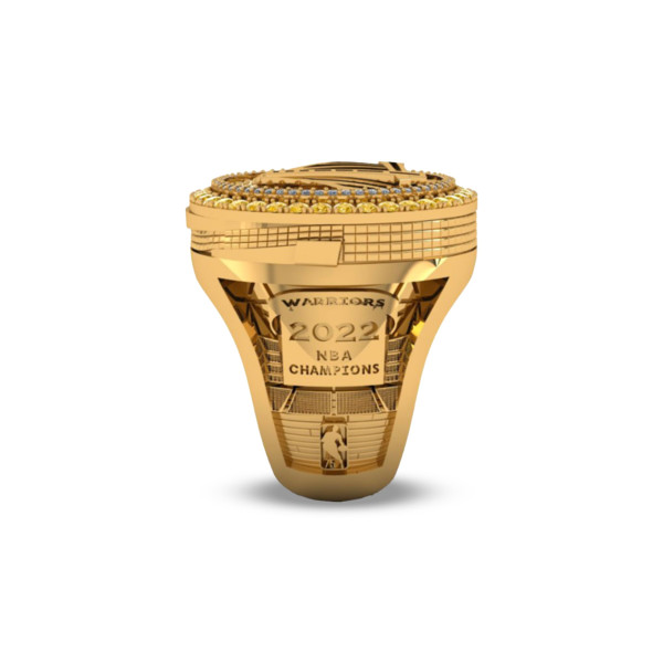Именная Golden State Warriors Jason of Beverly Hills 2022 NBA Finals Champions Super Fan Ring