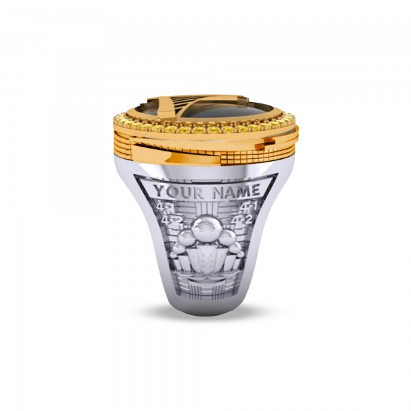 Golden State Warriors Jason of Beverly Hills 2022 NBA Finals Champions Personalized Champions Fan Ring