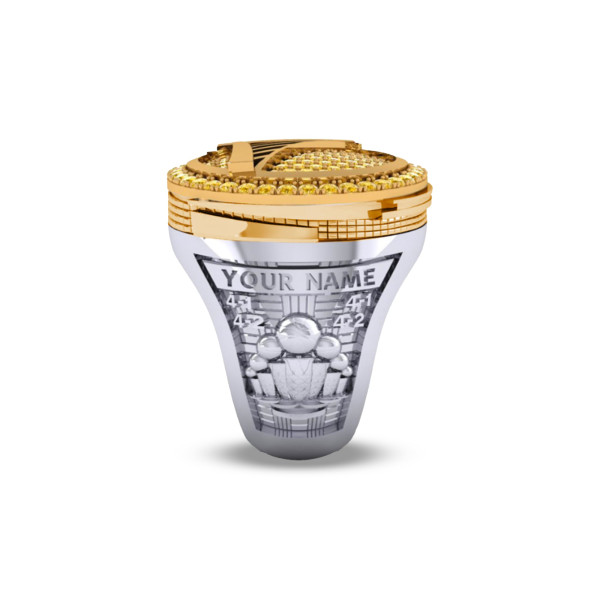 Именная Golden State Warriors Jason of Beverly Hills 2022 NBA Finals Champions Premium Ring
