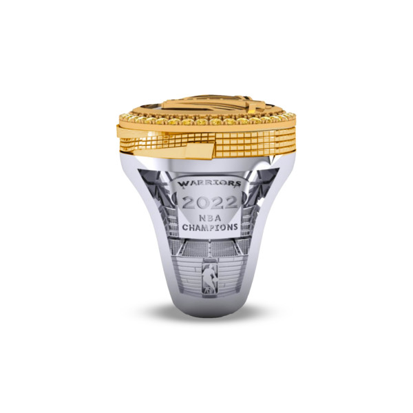 Именная Golden State Warriors Jason of Beverly Hills 2022 NBA Finals Champions Premium Ring
