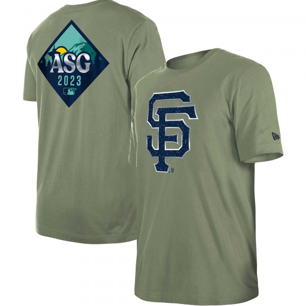 Футболка San Francisco Giants New Era 2023 All-Star Game Evergreen - Green