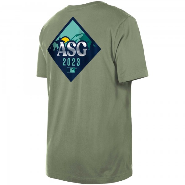 Футболка Seattle Mariners New Era 2023 All-Star Game Evergreen - Green