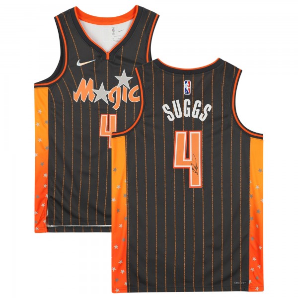 Autographed Orlando Magic Jalen Suggs Fanatics Authentic Nike 2021-22 Mixtape Swingman Jersey