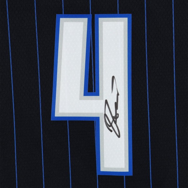 Autographed Orlando Magic Jalen Suggs Fanatics Authentic Black Nike 2021-22 Diamond Swingman Jersey