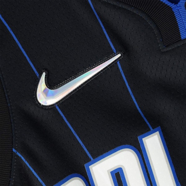 Autographed Orlando Magic Jalen Suggs Fanatics Authentic Black Nike 2021-22 Diamond Swingman Jersey