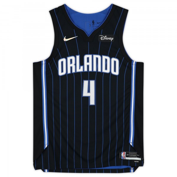 Autographed Orlando Magic Jalen Suggs Fanatics Authentic Black Nike 2021-22 Authentic Jersey