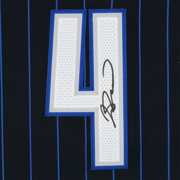 Autographed Orlando Magic Jalen Suggs Fanatics Authentic Black Nike 2021-22 Authentic Jersey
