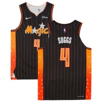 Игровая джерси Autographed Orlando Magic Jalen Suggs Fanatics Authentic Nike 2021-22 Mixtape Authentic