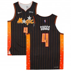 Игровая джерси Autographed Orlando Magic Jalen Suggs Fanatics Authentic Nike 2021-22 Mixtape Authentic