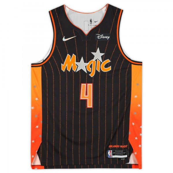 Игровая джерси Autographed Orlando Magic Jalen Suggs Fanatics Authentic Nike 2021-22 Mixtape Authentic