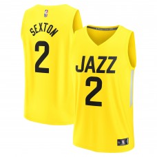 Игровая форма  Collin Sexton Utah Jazz 2022/23 Fast Break Replica Player - Icon Edition - Yellow