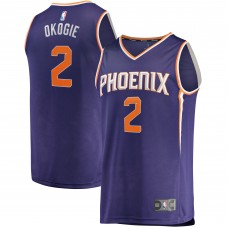 Josh Okogie Phoenix Suns 2022/23 Fast Break Replica Player Jersey - Icon - Purple