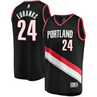 Игровая форма  Drew Eubanks Portland Trail Blazers 2022/23 Fast Break Replica Player - Icon - Black