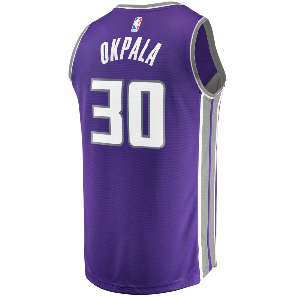Игровая форма  KZ Okpala Sacramento Kings Fast Break Replica - Icon Edition - Purple