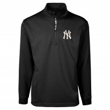 Кофта на короткой молнии New York Yankees Levelwear Austin - Black