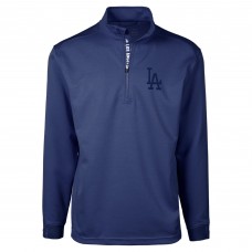 Кофта на короткой молнии Los Angeles Dodgers Levelwear Austin - Royal