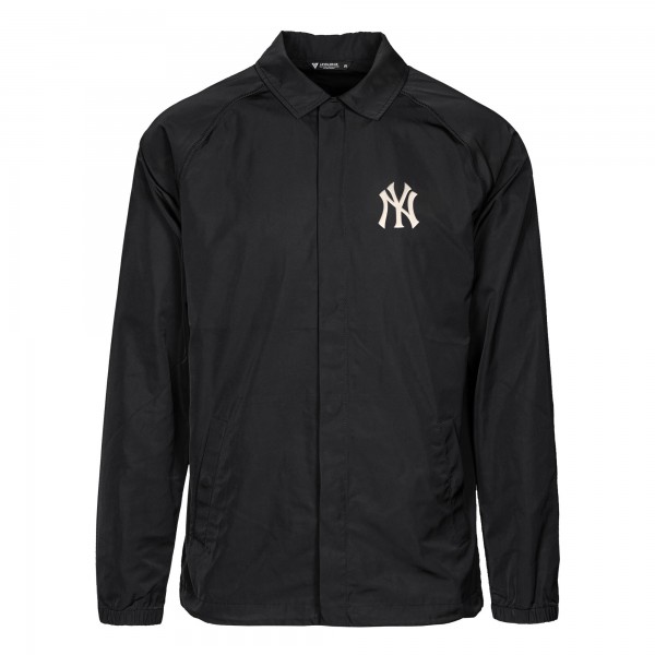 Куртка на кнопках New York Yankees Levelwear Guru - Black