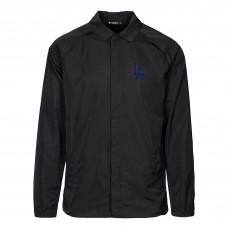 Куртка на кнопках Los Angeles Dodgers Levelwear Guru - Black