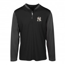 Кофта на короткой молнии New York Yankees Levelwear Spector - Black