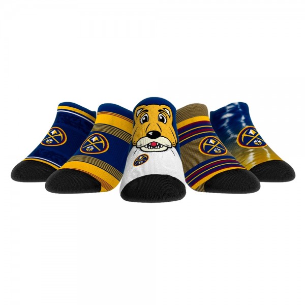 Пять пар носков Denver Nuggets Rock Em Unisex Super Fan