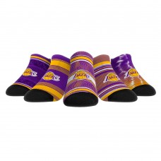 Пять пар носков Los Angeles Lakers Rock Em Unisex Super Fan