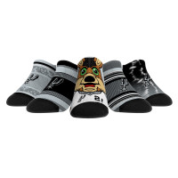 San Antonio Spurs Rock Em Socks Unisex Super Fan 5-Pack Low-Cut Socks