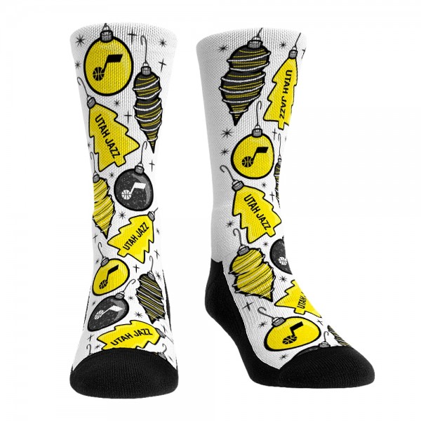 Носки Utah Jazz Rock Em Unisex Holiday 3-Pack Crew