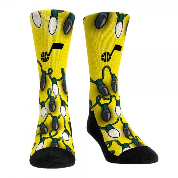 Носки Utah Jazz Rock Em Unisex Holiday 3-Pack Crew