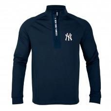 Кофта на короткой молнии New York Yankees Levelwear Calibre - Navy