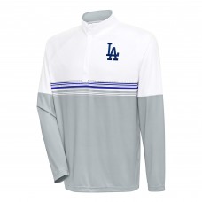 Кофта на короткой молнии Los Angeles Dodgers Antigua Bender - White/Royal