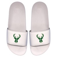 Шлепки Milwaukee Bucks ISlide Youth Primary Logo Motto - White