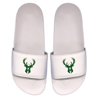 Шлепки Milwaukee Bucks ISlide Primary Logo Motto - White