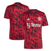Футболка Manchester United adidas 2023/24 Pre-Match - Red